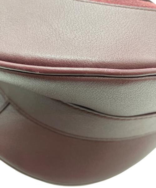 COLE HAAN（コールハーン）COLE HAAN (コールハーン) カタリーナ ラージ ホーボーワンショルダーバッグ ブラックガーネットの古着・服飾アイテム