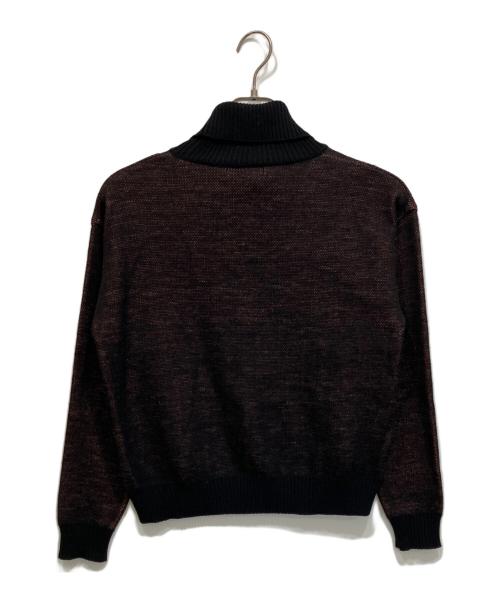 Hysteric Glamour（ヒステリックグラマー）Hysteric Glamour (ヒステリックグラマー) ICH BITCH LIPジャカード プルオーバー ニット ブラック×レッド サイズ:freeの古着・服飾アイテム