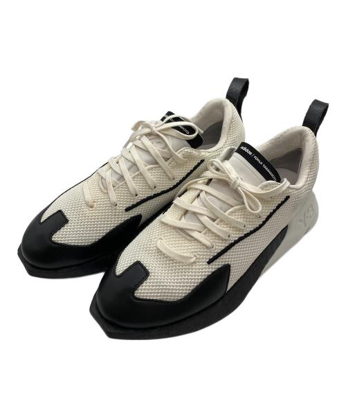 Y-3（ワイスリー）Y-3 (ワイスリー) ORISAN ローカットスニーカー ホワイト×ブラック サイズ:26の古着・服飾アイテム