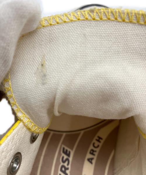 CONVERSE ADDICT（コンバース アディクト）CONVERSE ADDICT (コンバース アディクト) CHUCK TAYLOR LEATHER OX ローカットスニーカー　/　チャックテイラー レザー OX イエロー サイズ:24の古着・服飾アイテム