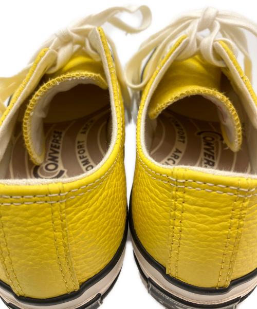 CONVERSE ADDICT（コンバース アディクト）CONVERSE ADDICT (コンバース アディクト) CHUCK TAYLOR LEATHER OX ローカットスニーカー　/　チャックテイラー レザー OX イエロー サイズ:24の古着・服飾アイテム
