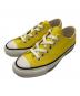 CONVERSE ADDICT（コンバース アディクト）の古着「CHUCK TAYLOR LEATHER OX ローカットスニーカー　/　チャックテイラー レザー OX」｜イエロー