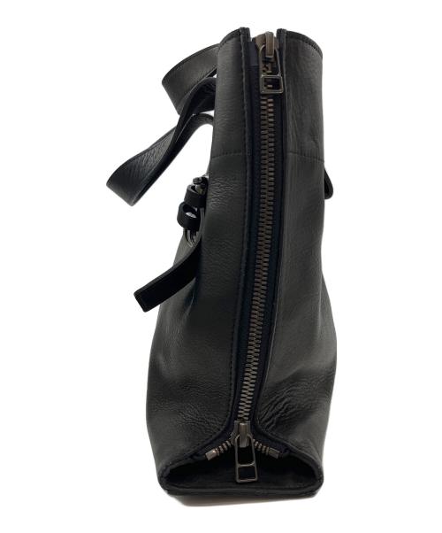 discord Yohji Yamamoto（ディスコード ヨウジヤマモト）discord Yohji Yamamoto (ディスコード ヨウジヤマモト) Zipper shoulder 2WAYショルダーバッグ ブラックの古着・服飾アイテム