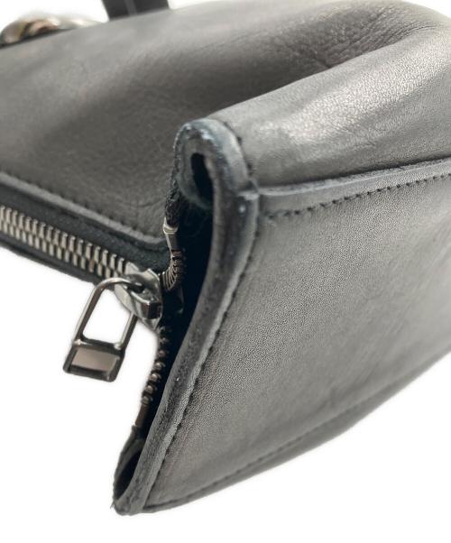 discord Yohji Yamamoto（ディスコード ヨウジヤマモト）discord Yohji Yamamoto (ディスコード ヨウジヤマモト) Zipper shoulder 2WAYショルダーバッグ ブラックの古着・服飾アイテム