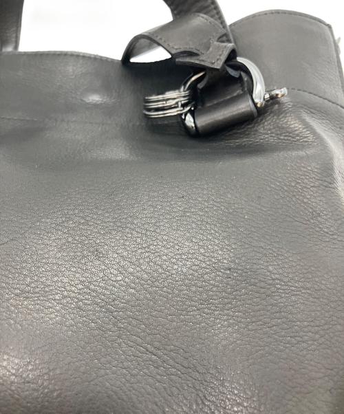 discord Yohji Yamamoto（ディスコード ヨウジヤマモト）discord Yohji Yamamoto (ディスコード ヨウジヤマモト) Zipper shoulder 2WAYショルダーバッグ ブラックの古着・服飾アイテム