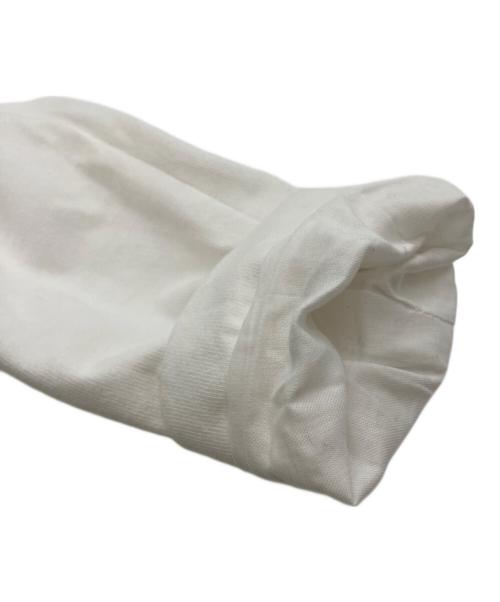 POLO RALPH LAUREN（ポロ・ラルフローレン）POLO RALPH LAUREN (ポロ・ラルフローレン) 25SS ロゴクレストコットンジャージーブレザー ホワイト サイズ:6の古着・服飾アイテム