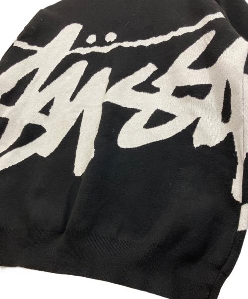 stussy（ステューシー）stussy (ステューシー) Stock Sweater ブラック サイズ:Lの古着・服飾アイテム