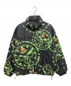 SUPREMEシュプリーム）の古着「Watches Reversible Puffy Jacket」｜ブラック×グリーン
