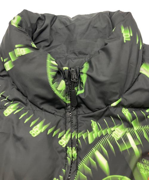 SUPREME（シュプリーム）SUPREME (シュプリーム) Watches Reversible Puffy Jacket ブラック×グリーン サイズ:Lの古着・服飾アイテム