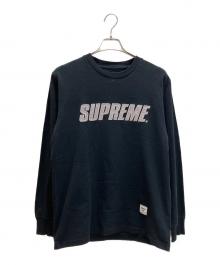 SUPREME（シュプリーム）の古着「Metallic L/S Top/メタリックロングスリーブトップ」｜ブラック