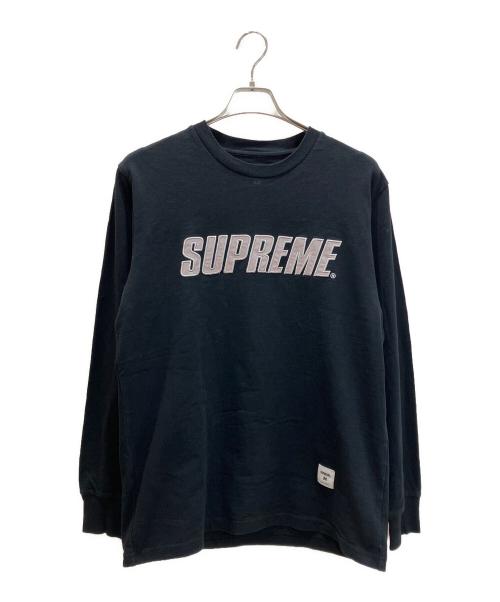 SUPREME（シュプリーム）SUPREME (シュプリーム) Metallic L/S Top/メタリックロングスリーブトップ ブラック サイズ:Ｍの古着・服飾アイテム