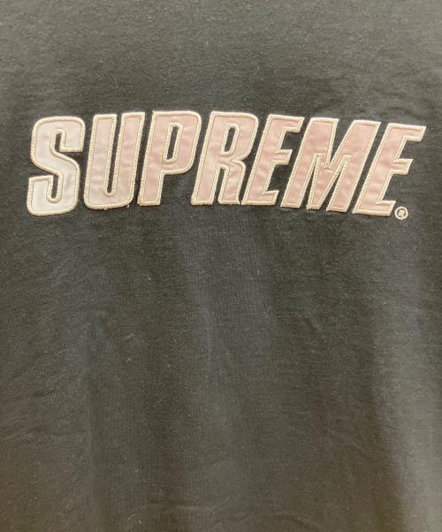 SUPREME（シュプリーム）SUPREME (シュプリーム) Metallic L/S Top/メタリックロングスリーブトップ ブラック サイズ:Ｍの古着・服飾アイテム