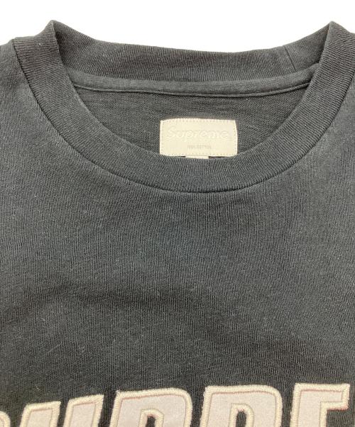 SUPREME（シュプリーム）SUPREME (シュプリーム) Metallic L/S Top/メタリックロングスリーブトップ ブラック サイズ:Ｍの古着・服飾アイテム