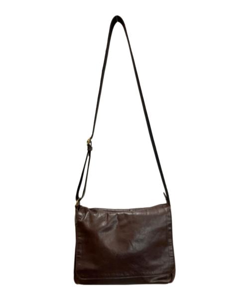 DAKOTA BLACK LABEL（ダコタブラックレーベル）DAKOTA BLACK LABEL (ダコタブラックレーベル) ホースト レザー ショルダーバッグ B5 ブラウンの古着・服飾アイテム