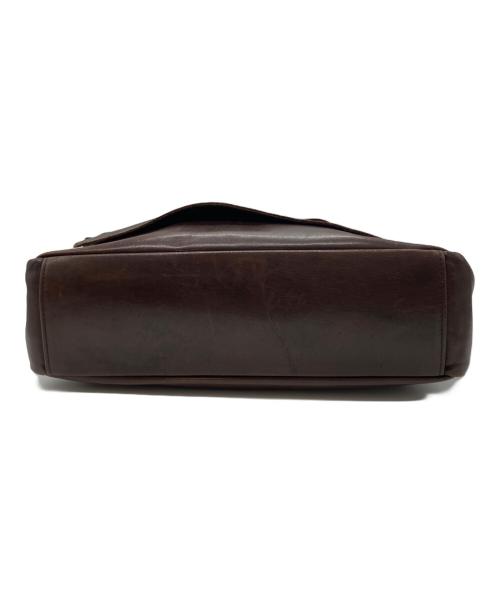 DAKOTA BLACK LABEL（ダコタブラックレーベル）DAKOTA BLACK LABEL (ダコタブラックレーベル) ホースト レザー ショルダーバッグ B5 ブラウンの古着・服飾アイテム