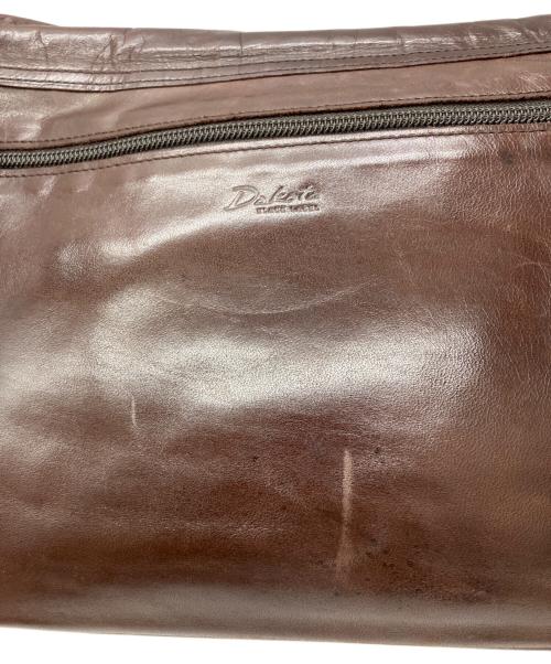 DAKOTA BLACK LABEL（ダコタブラックレーベル）DAKOTA BLACK LABEL (ダコタブラックレーベル) ホースト レザー ショルダーバッグ B5 ブラウンの古着・服飾アイテム