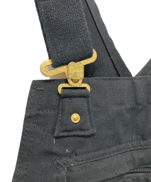CarHartt（カーハート）CarHartt (カーハート) DUCK UNLINED BIB OVERALLS ブラック サイズ:32の古着・服飾アイテム