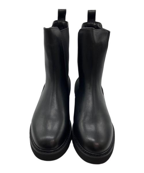 SLOBE IENA（スローブ イエナ）SLOBE IENA (スローブ イエナ) レザー サイドゴアブーツ ブラック サイズ:38の古着・服飾アイテム