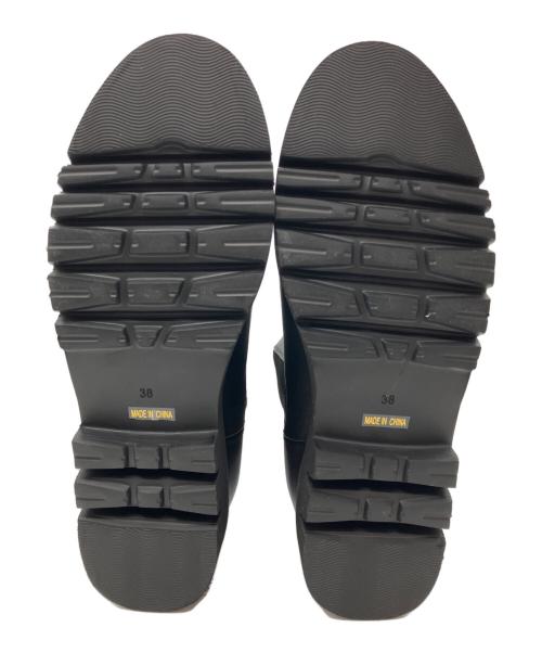 SLOBE IENA（スローブ イエナ）SLOBE IENA (スローブ イエナ) レザー サイドゴアブーツ ブラック サイズ:38の古着・服飾アイテム