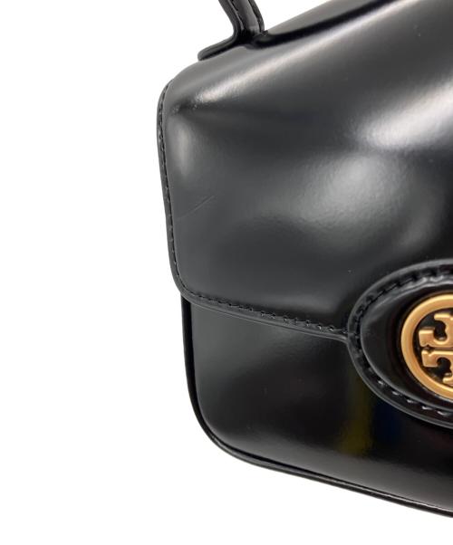 TORY BURCH（トリーバーチ）TORY BURCH (トリーバーチ) ROBINSON SPAZZOLATO SMALL ショルダーバッグ ブラックの古着・服飾アイテム
