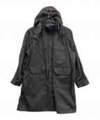 franklin climbingフランクリンクライミング）の古着「MOUNTAN INSULATION HOODIE LONG COAT/マウンテンインサレーションフードコート」｜ブラック