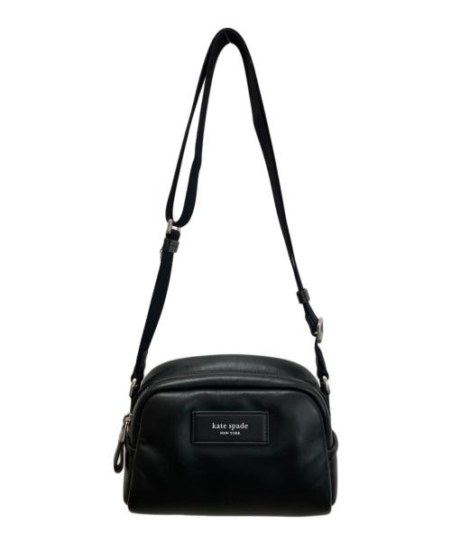 Kate Spade（ケイトスペード）Kate Spade (ケイトスペード) Katy Puffed Small Crossbody ショルダーバッグ ブラックの古着・服飾アイテム