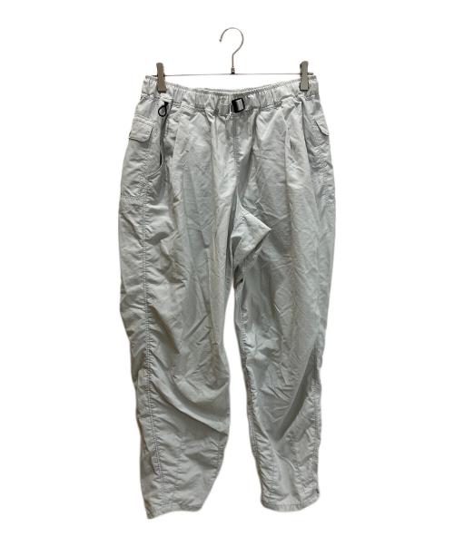 山と道（ヤマトミチ）山と道 (ヤマトミチ) 5-Pocket wide Pants ライトグレー サイズ:Lの古着・服飾アイテム
