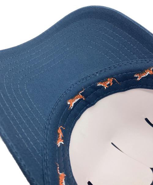 KENZO（ケンゾー）KENZO (ケンゾー) ロゴ刺繍 キャップ ネイビー サイズ:Uの古着・服飾アイテム