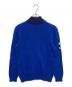 POLO RALPH LAUREN (ポロ・ラルフローレン) ニットジャケット ネイビー×ブルー サイズ:XL（18-20）：6000円