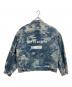LEVI'S (リーバイス) COTE'RARIAN 再構築 リメイク ブリーチデニムジャケット ブルー×ホワイト サイズ:free：5000円