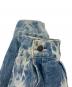 中古・古着 LEVI'S (リーバイス) COTE'RARIAN 再構築 リメイク ブリーチデニムジャケット ブルー×ホワイト サイズ:free：5000円