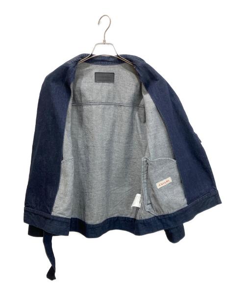 CULLNI（クルニ）CULLNI (クルニ) TIELOCKEN JACKET デニムタイロッケンジャケット インディゴ サイズ:1の古着・服飾アイテム