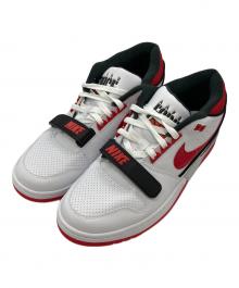 NIKE×BILLIE EILISH（ナイキ×ビリー・アイリッシュ）の古着「AIR ALPHA FORCE 88 コラボスニーカー」｜ホワイト×レッド