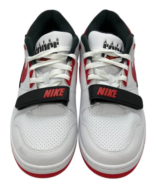 NIKE（ナイキ）NIKE (ナイキ) BILLIE EILISH (ビリー・アイリッシュ) AIR ALPHA FORCE 88 コラボスニーカー ホワイト×レッド サイズ:28.5の古着・服飾アイテム