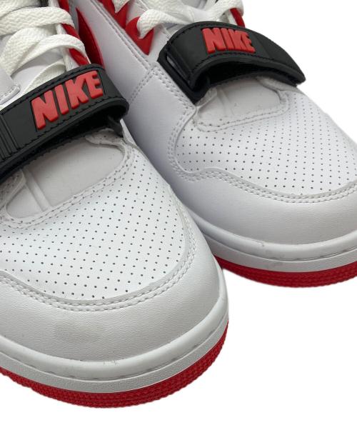 NIKE（ナイキ）NIKE (ナイキ) BILLIE EILISH (ビリー・アイリッシュ) AIR ALPHA FORCE 88 コラボスニーカー ホワイト×レッド サイズ:28.5の古着・服飾アイテム