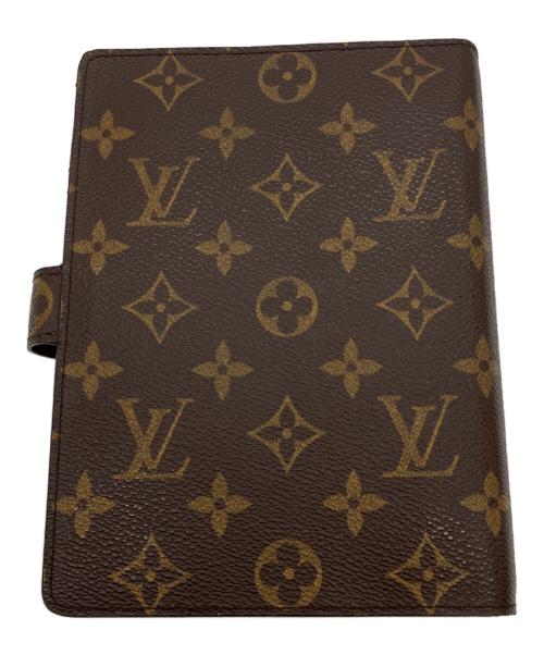 LOUIS VUITTON（ルイ ヴィトン）LOUIS VUITTON (ルイ ヴィトン) アジェンダ MM 手帳カバー ブラウンの古着・服飾アイテム