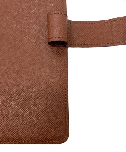 LOUIS VUITTON（ルイ ヴィトン）LOUIS VUITTON (ルイ ヴィトン) アジェンダ MM 手帳カバー ブラウンの古着・服飾アイテム