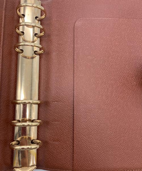 LOUIS VUITTON（ルイ ヴィトン）LOUIS VUITTON (ルイ ヴィトン) アジェンダ MM 手帳カバー ブラウンの古着・服飾アイテム