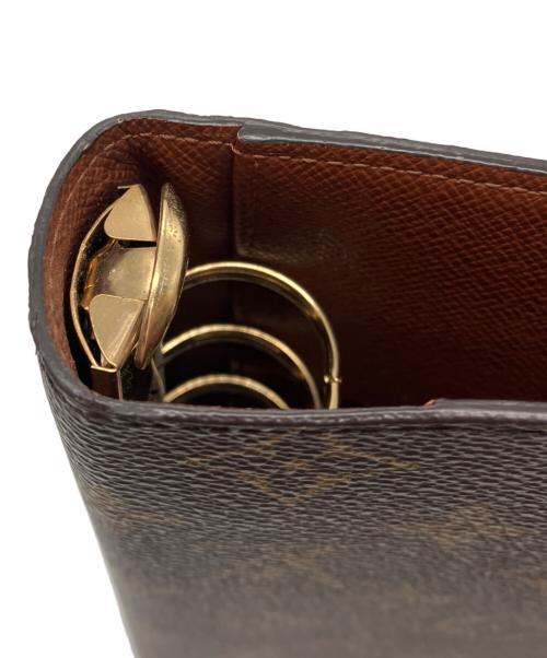 LOUIS VUITTON（ルイ ヴィトン）LOUIS VUITTON (ルイ ヴィトン) アジェンダ MM 手帳カバー ブラウンの古着・服飾アイテム