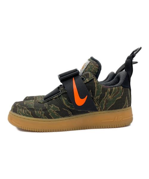 NIKE（ナイキ）NIKE (ナイキ) CARHARTT WIP (カーハート ワークインプログレス) Air Force 1 Utility Low Premium 'Camo' グリーン サイズ:28の古着・服飾アイテム