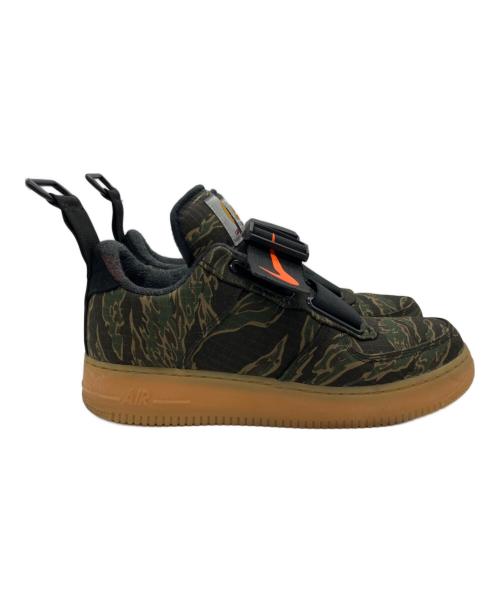 NIKE（ナイキ）NIKE (ナイキ) CARHARTT WIP (カーハート ワークインプログレス) Air Force 1 Utility Low Premium 'Camo' グリーン サイズ:28の古着・服飾アイテム