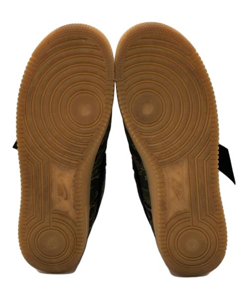 NIKE（ナイキ）NIKE (ナイキ) CARHARTT WIP (カーハート ワークインプログレス) Air Force 1 Utility Low Premium 'Camo' グリーン サイズ:28の古着・服飾アイテム