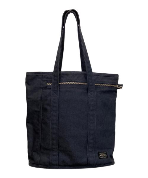 PORTER（ポーター）PORTER (ポーター) SMOKY  TOTE BAG トートバッグ インディゴの古着・服飾アイテム