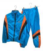 a elegantes sapeurエレガンティス サプール）の古着「ナイロン トラック セットアップジャージ」｜ブルー