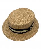 Lock&Co Hattersロックアンドコーハッターズ）の古着「ボーターハット」｜ベージュ