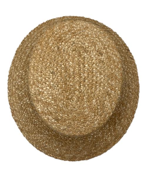 Lock&Co Hatters（ロックアンドコーハッターズ）LOCK&Co HATTERS (ロックアンドコーハッターズ) ボーターハット ベージュ サイズ:Mの古着・服飾アイテム