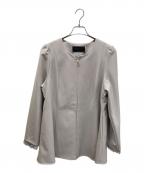 TO BE CHICトゥービーシック）の古着「デュアルストレッチ ZIP チュニック」｜ベージュ