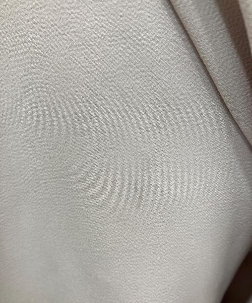 TO BE CHIC（トゥービーシック）TO BE CHIC (トゥービーシック) デュアルストレッチ ZIP チュニック ベージュ サイズ:44の古着・服飾アイテム