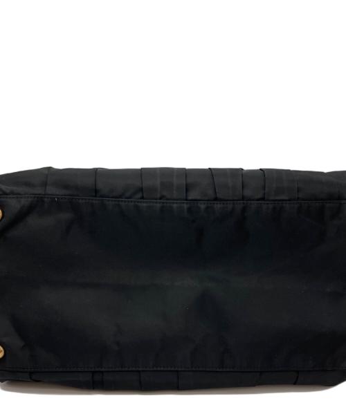 PRADA（プラダ）PRADA (プラダ) ナイロンギャザーバッグ ブラックの古着・服飾アイテム