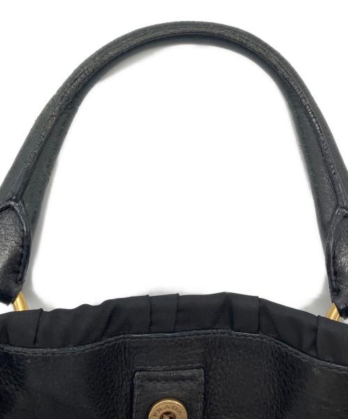 PRADA（プラダ）PRADA (プラダ) ナイロンギャザーバッグ ブラックの古着・服飾アイテム